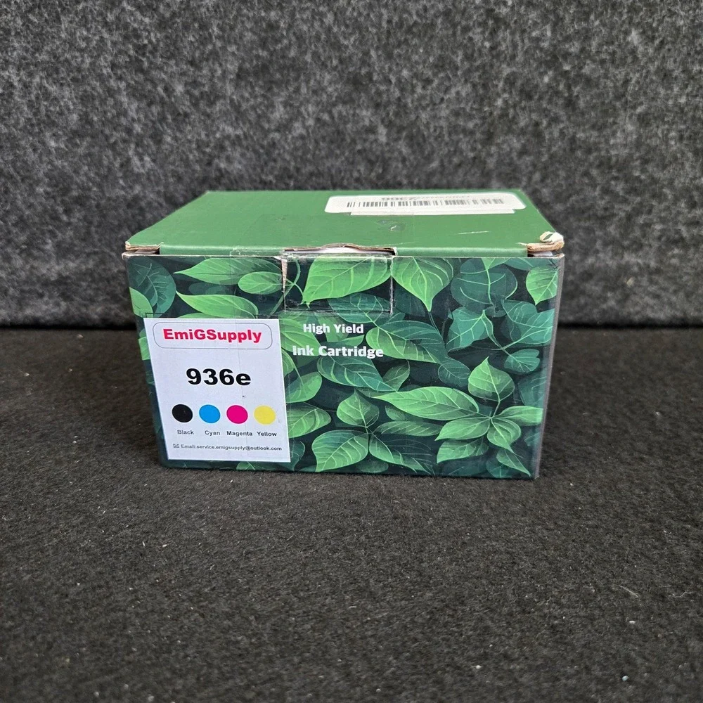 EmigSupply 936e 4-Pack Compatible Ink for HP OfficeJet Pro 9125e‎ 9135e NIB